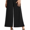 * H Halston Women Cropped Chain Front Pant | Pants