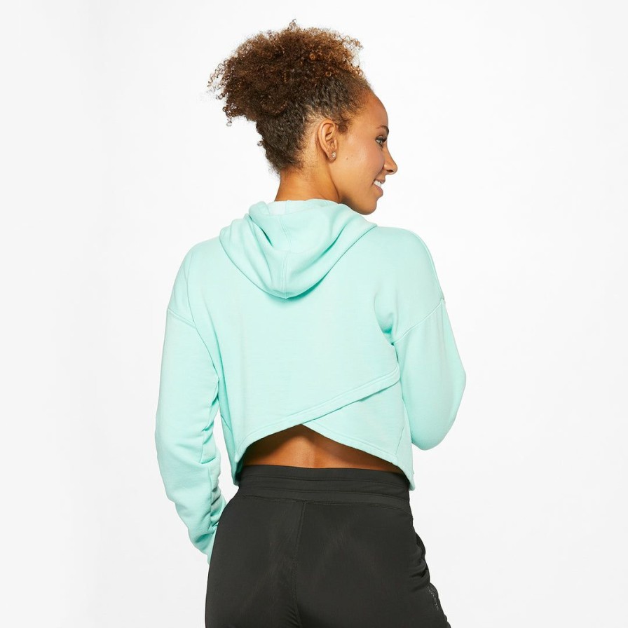 * Women Hylete Eclipse Cropped Hoodie | Activewear