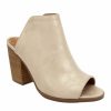 * Sugar Peppermint Womens Slip On Open Toe Mules | Pumps-Heels