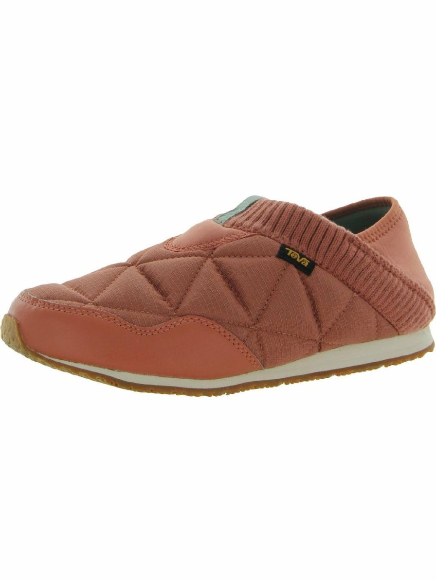 * Teva Re Ember Moc Womens Quilted Casual Slip-On Sneakers | Loafers-Slip-Ons