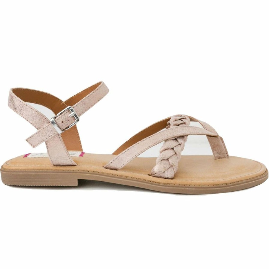 * Sugar Sgr-Idol Womens Ankle Flat Thong Sandals | Sandals