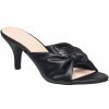 * H Halston Seville Womens Vegan Leather Dressy Heel Sandals | Sandals