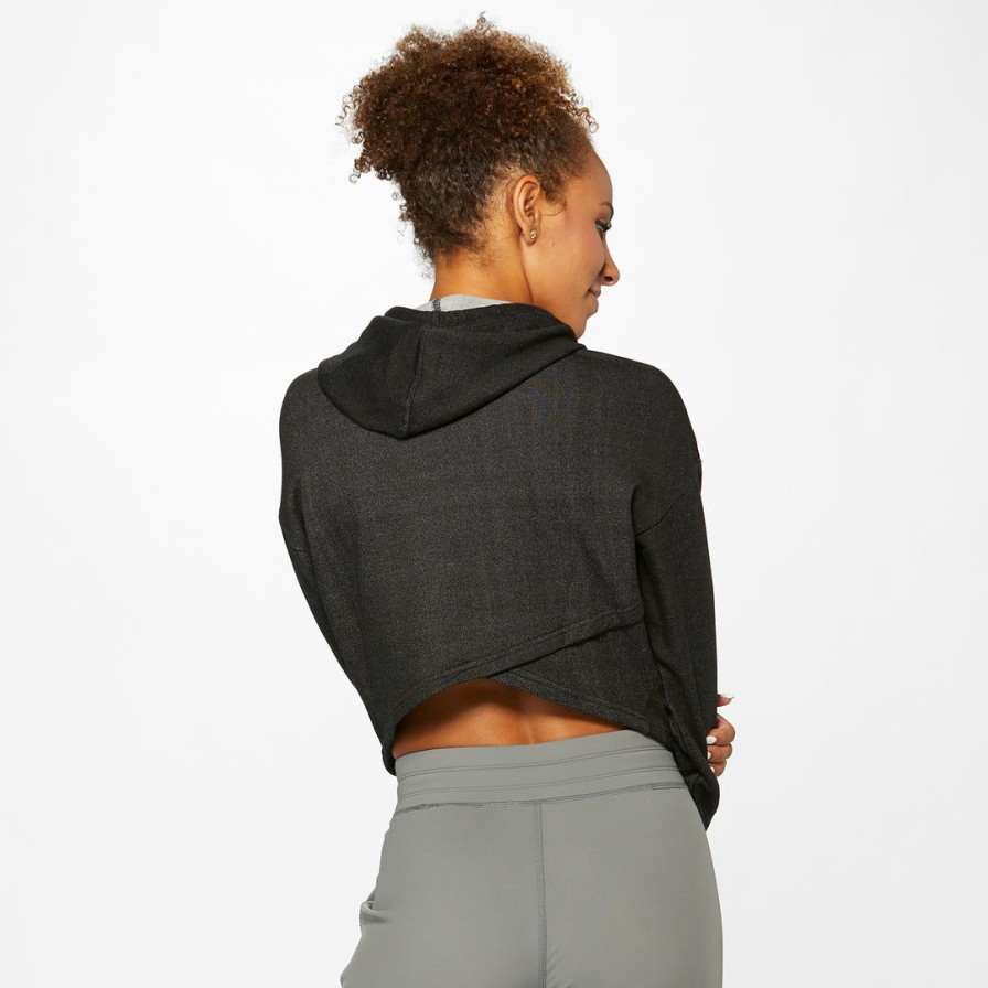 * Women Hylete Eclipse Cropped Hoodie | Activewear