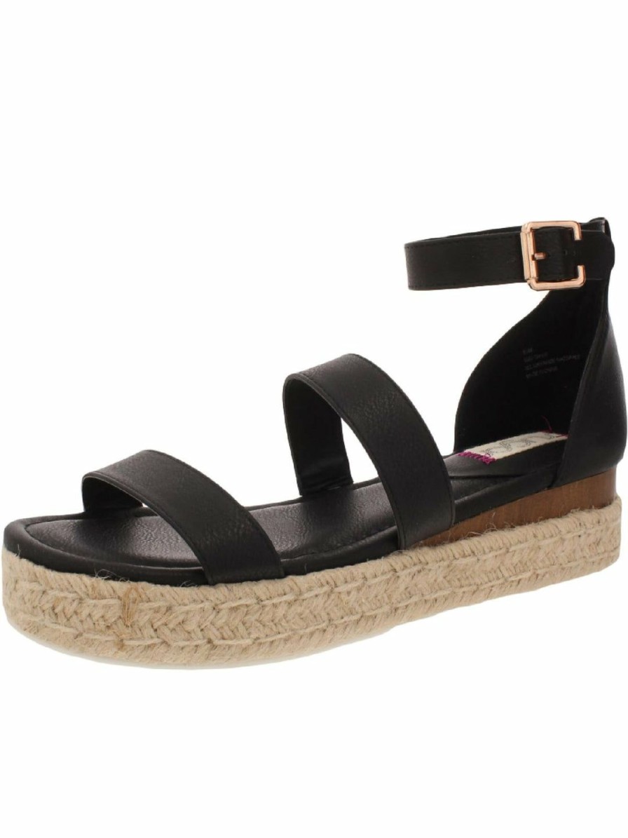 * Sugar Tahini Womens Padded Insole Wedges Espadrilles | Wedges-Espadrilles