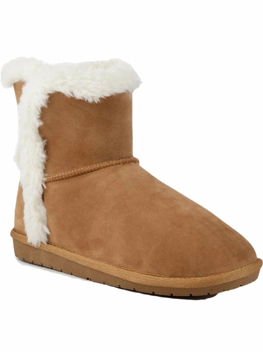 * Sugar Poppy Womens Faux Suede Cold Weather Winter & Snow Boots | Boots