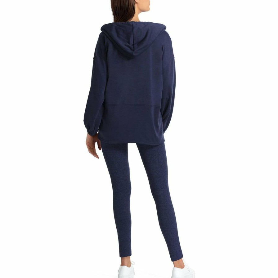 * H Halston Womens Cozy Comfy Hooded Sweatshirt | Shirts-Tops