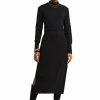 * H Halston Women Ls Mock Neck Sweater Dress | Dresses