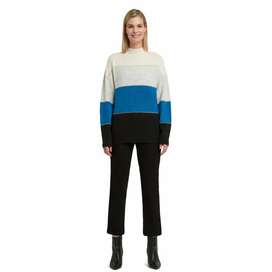 * H Halston Women Mock Neck Sweater | Sweaters