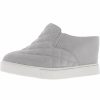 * Sugar Kallie Womens Quilted Canvas Slip-On Sneakers | Loafers-Slip-Ons