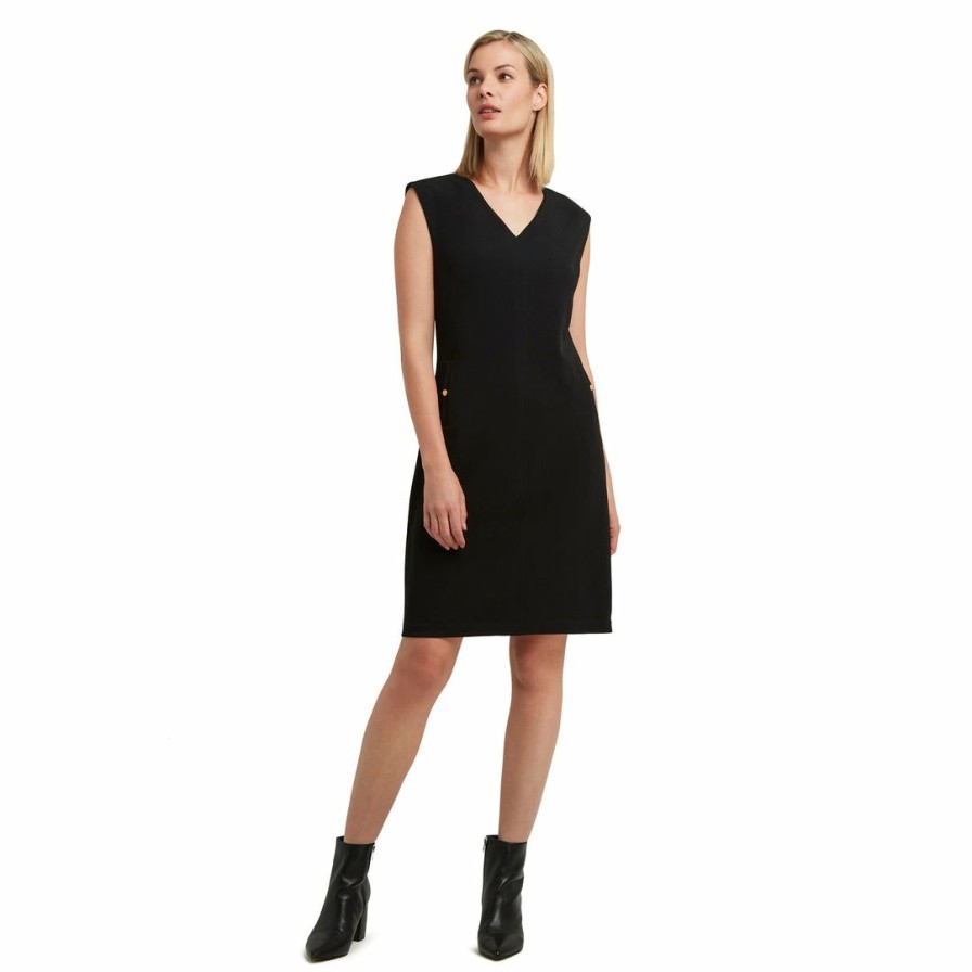 * H Halston Women Mesh Combo Dress | Dresses