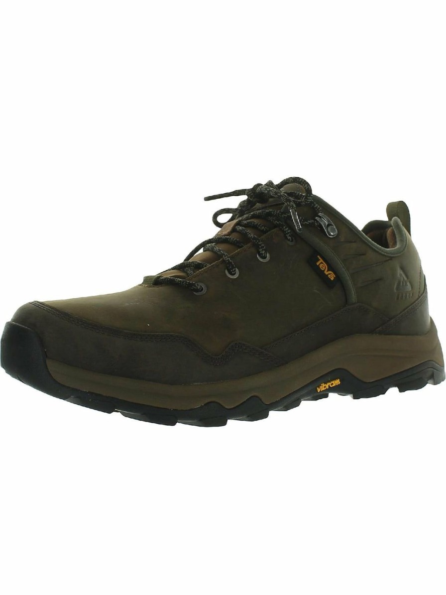 * Teva Riva Mens Leather Outdoor Hiking Shoes | Athletic