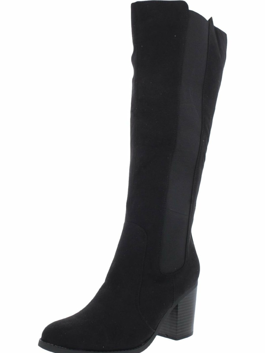 * Sugar Willetta Womens Zipper Pull On Knee-High Boots | Boots