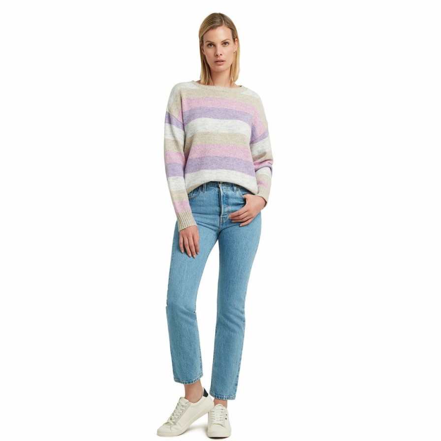 * H Halston Women Crewneck Sweater | Sweaters